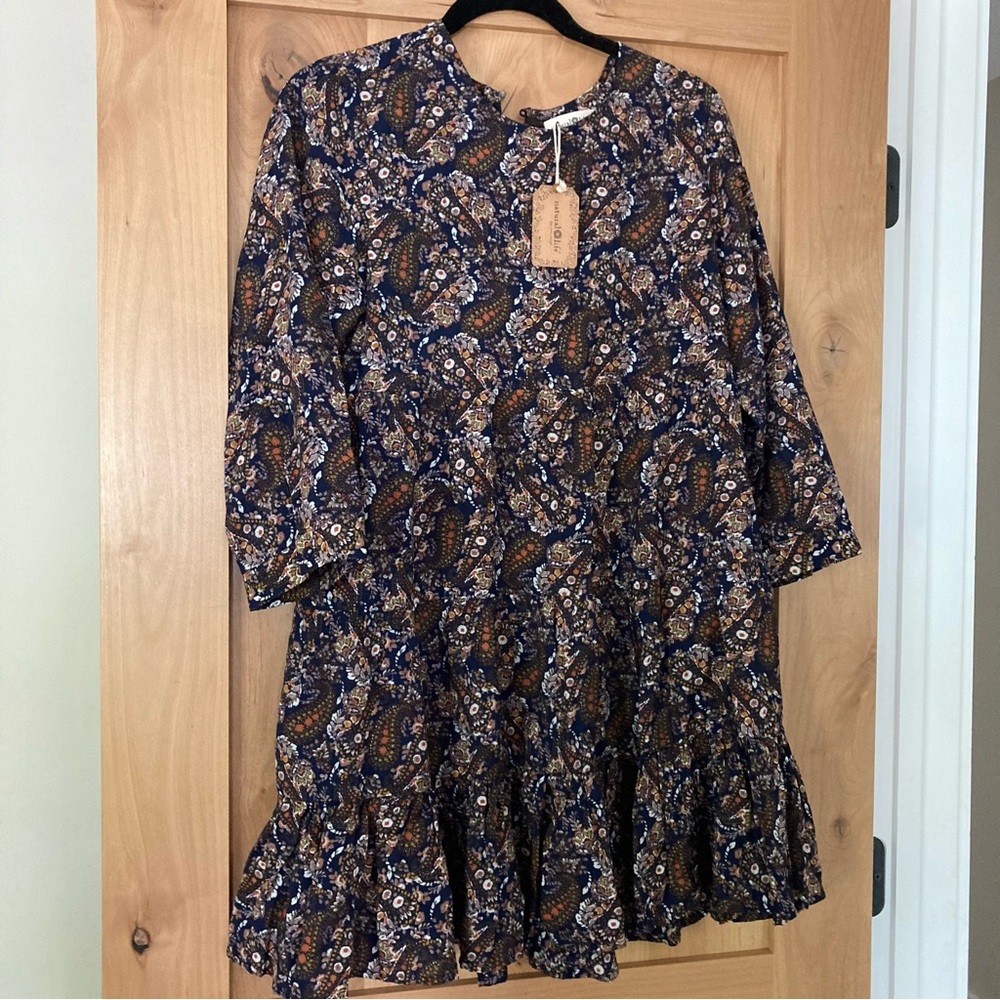 Paisley Mini Dress